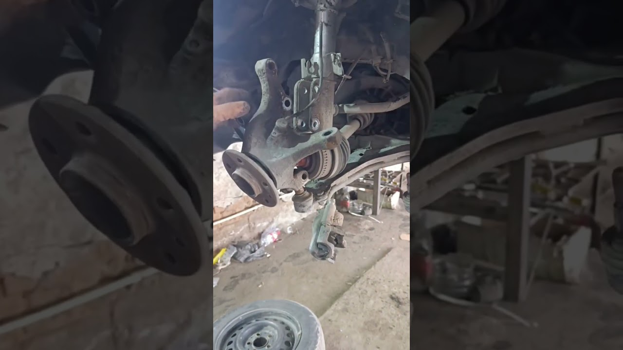 Easy Control Arm Swap &mdash; Mercedes Vito 638 #automobile #mechanic #diy #shorts #shortvideo