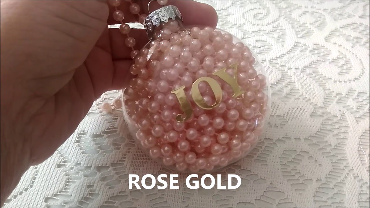 DIY: Making Shabby Chic Christmas Ornaments #13