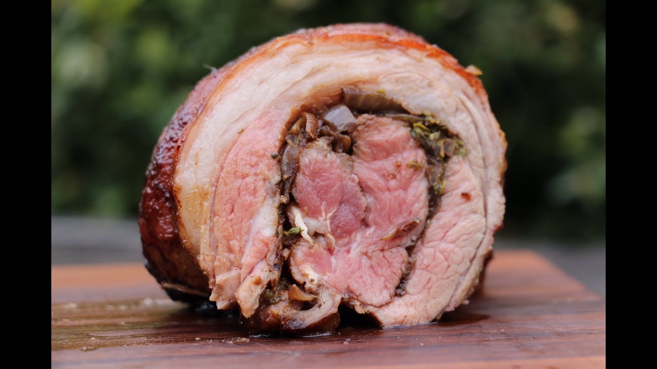 Gefüllter SPIESSBRATEN vom LAMM - deutsches Grill- und BBQ-Rezept - 0815BBQ