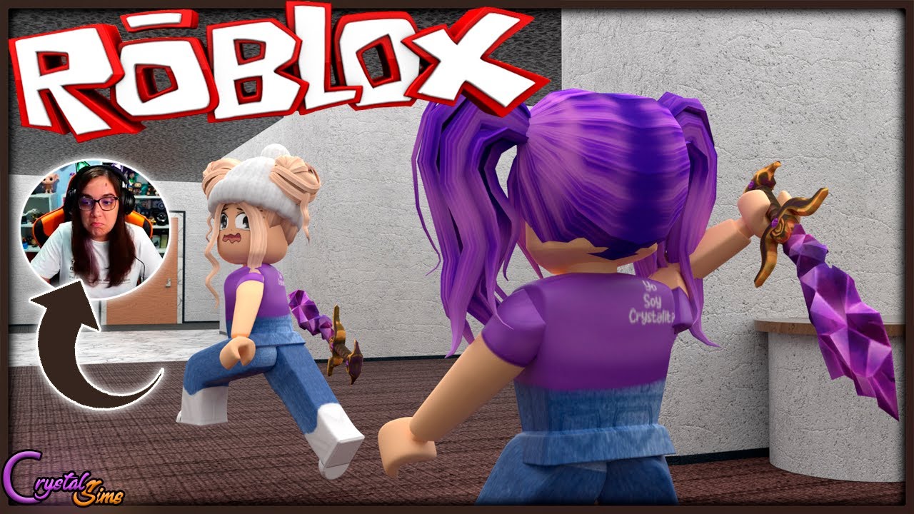 NO CONSIGO ALCANZARLAS Y NECESITO USAR OTRA ESTRATEGIA | MURDER MYSTERY ROBLOX | CRYSTALSIMS