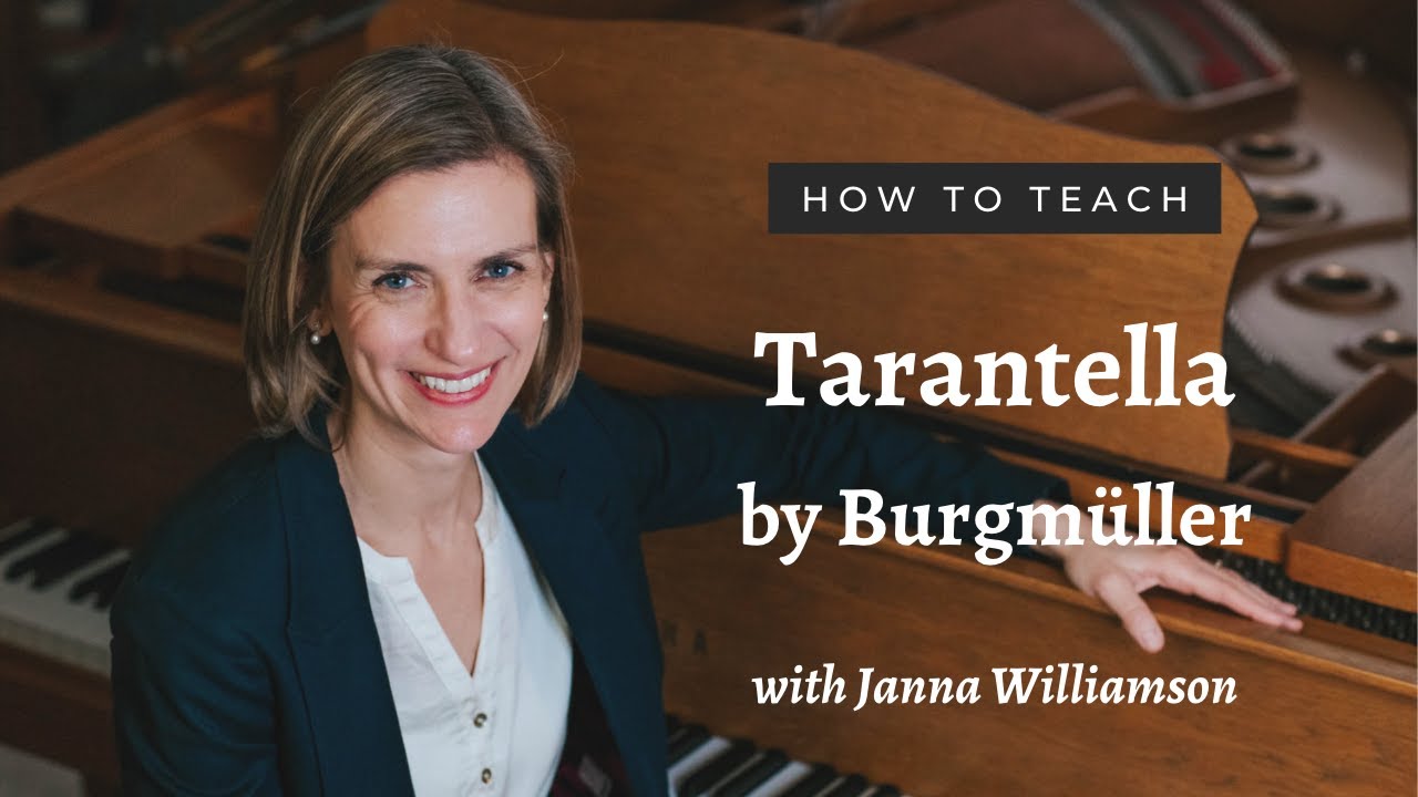 How To Teach Burgmüller Tarantella Op.100, No.20