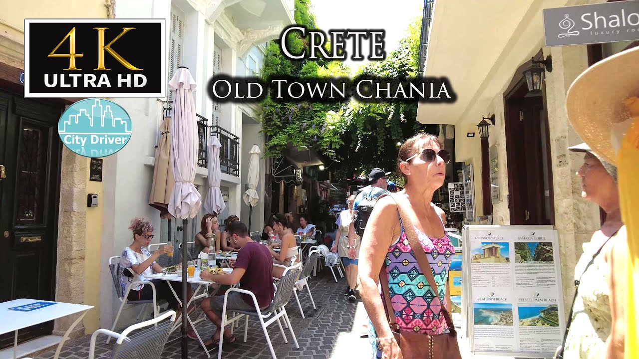 Chania Old Town Like You’ve Never Seen Before! 🤯 4K Walking Tour