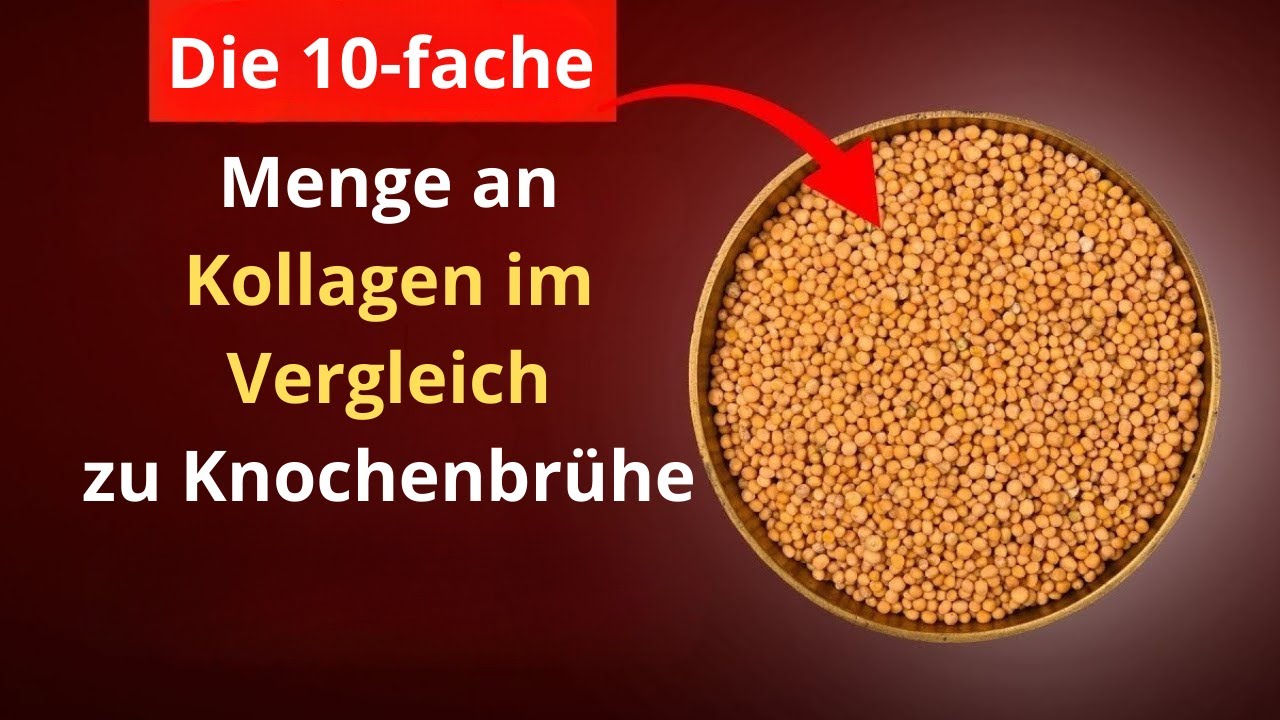 Die Saat, die 10-mal mehr Kollagen als Knochenbrühe enthält | Stärken Sie die Kraft Ihrer Beine 💪