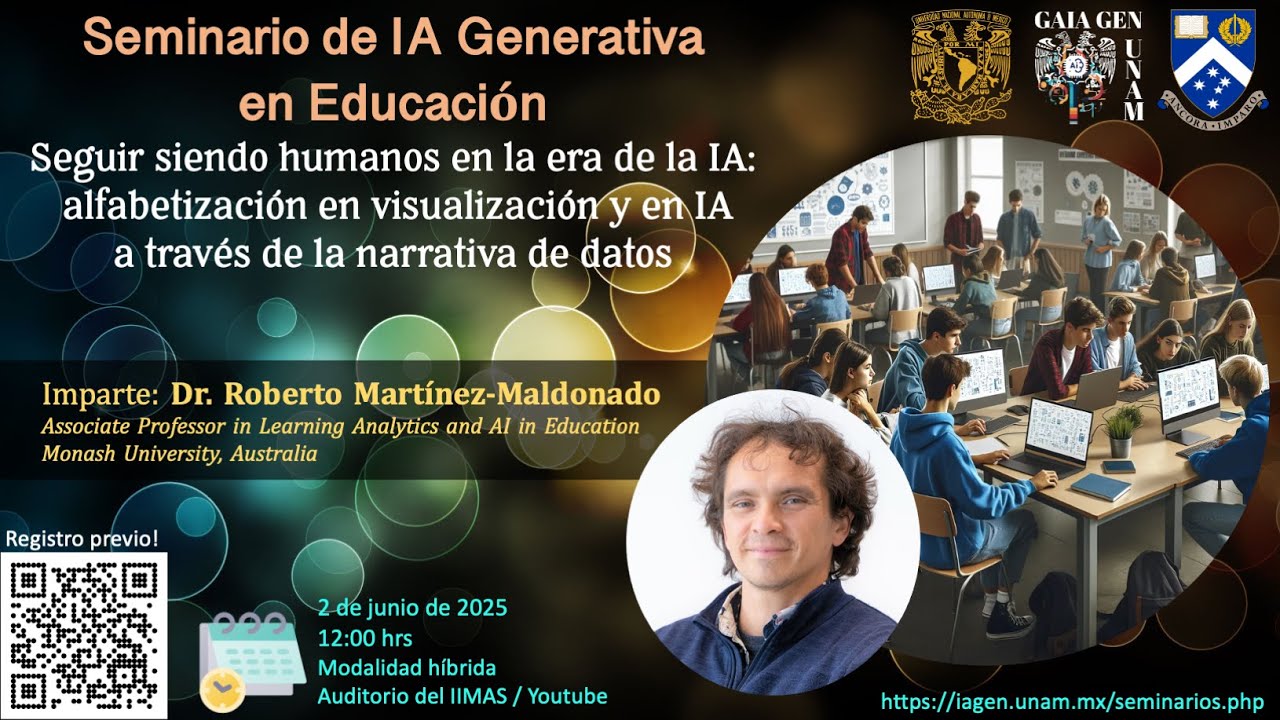 Seminario de IA Generativa en Educación - Dr. Roberto Martinez-Maldonado