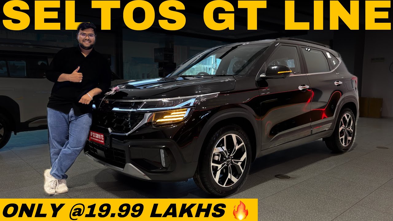 New Kia Seltos GT LINE 2025 Model Detailed Review