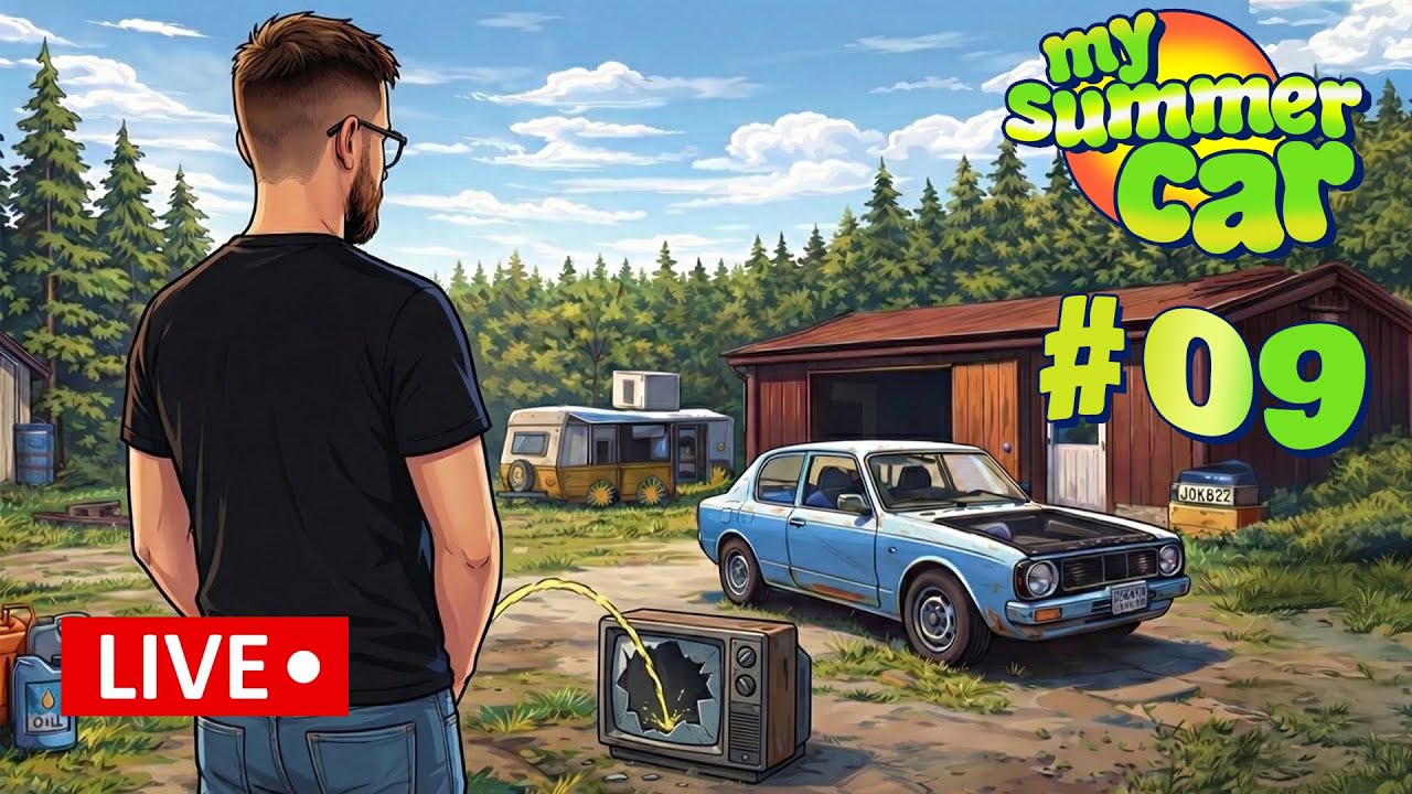ATSINAUJINAM BOLIDĄ | My Summer Car #09 | (300) | !desktronic !sausio30 !planas !laikas