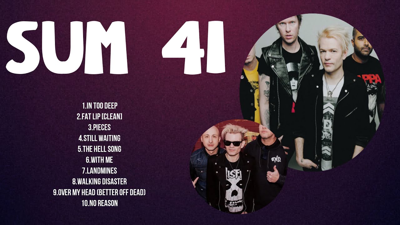 The best of  Sum 41 full album 2024 ~ Top Artists To Listen 2024