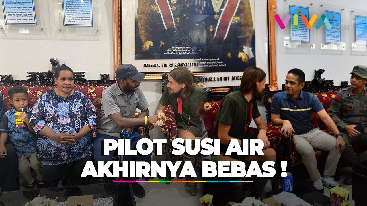 1,5 Tahun Disandera KKB Papua, Pilot Susi Air Bebas