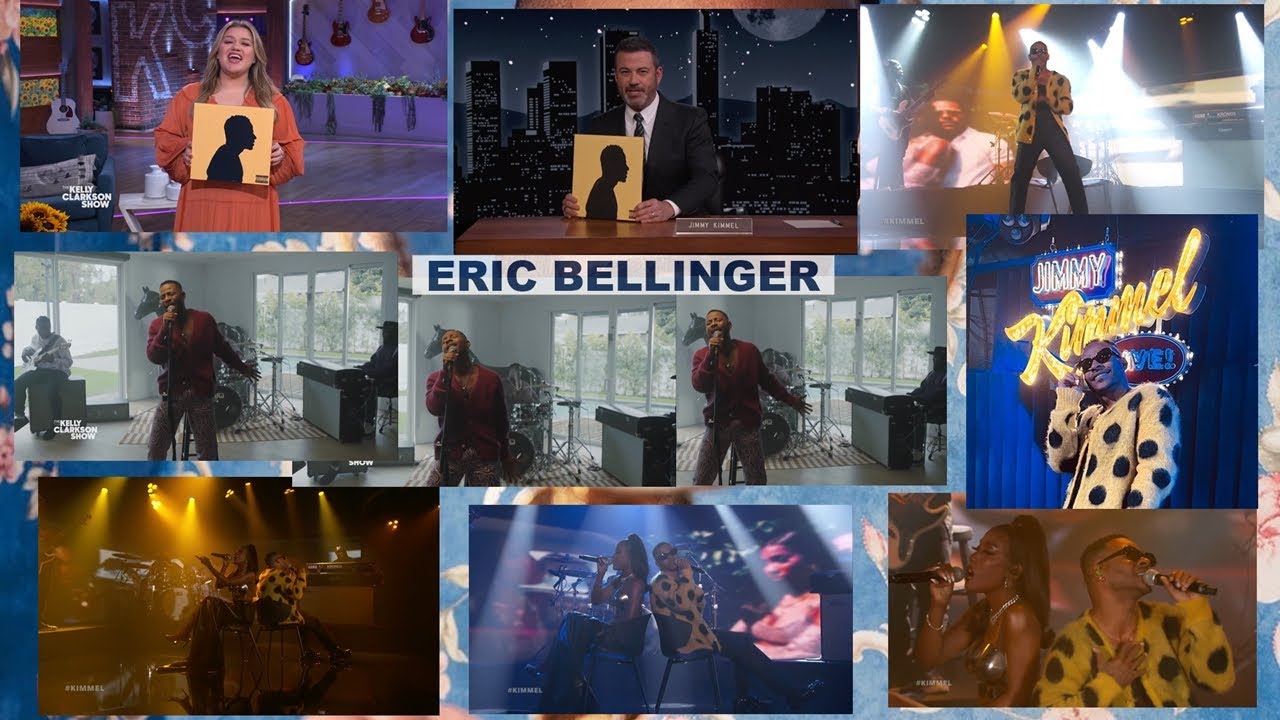 Eric Bellinger Performs What About Us On The Kelly Clarkson & KimmelLive