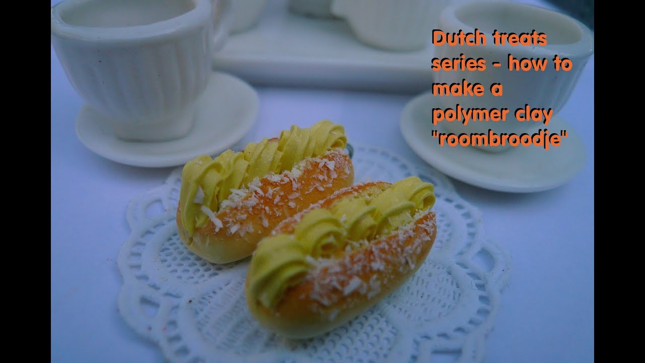 Dutch treats series - How to make a polymer clay 