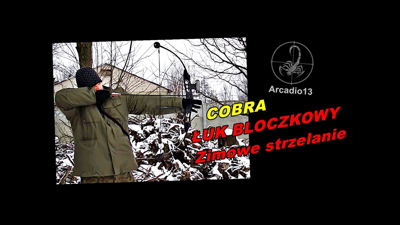 Łuk Bloczkowy - zimowe strzelanie / Compound bow - winter shooting...