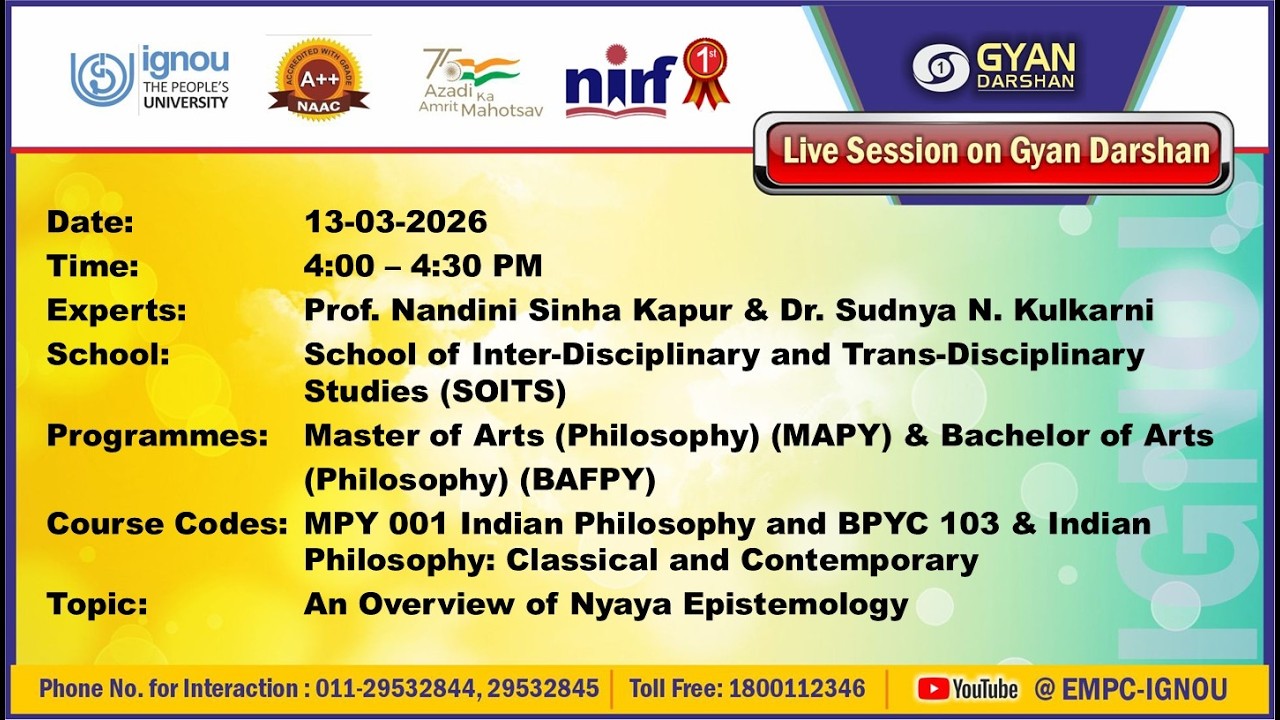 An Overview of Nyaya Epistemology