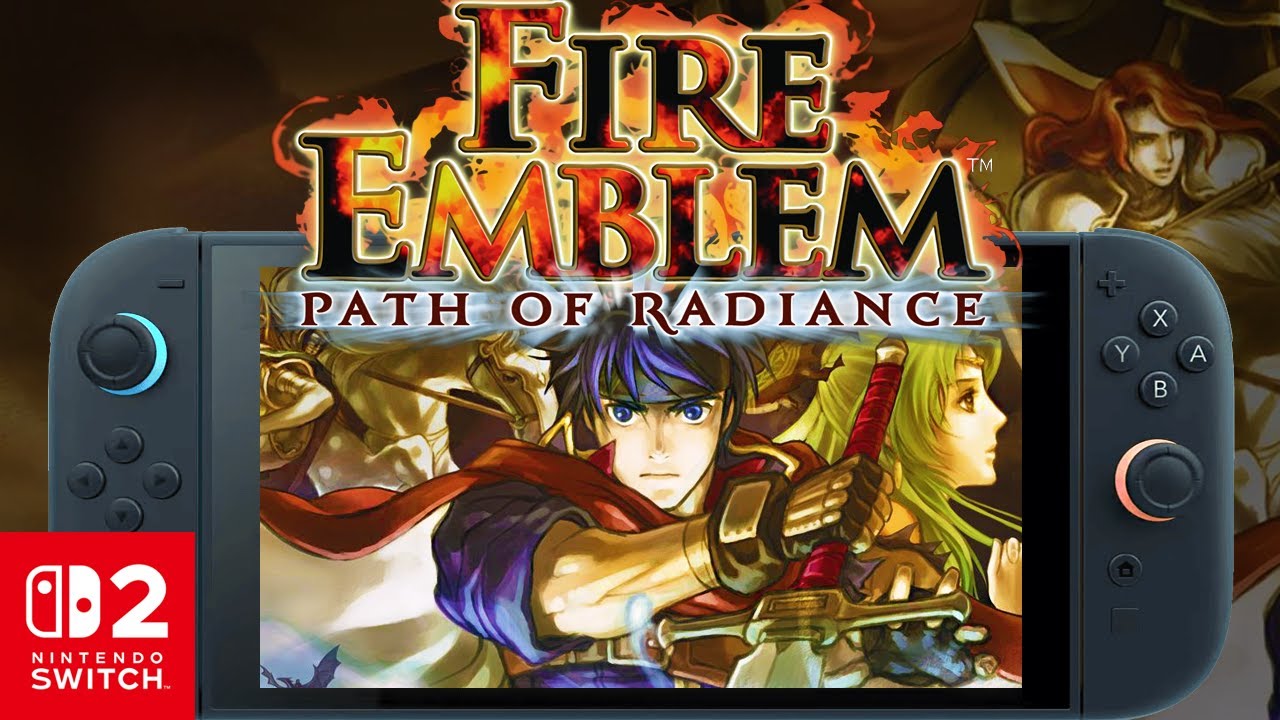 Fire Emblem Path of Radiance Switch 2: GameCube Classic Handheld/Docked Gameplay