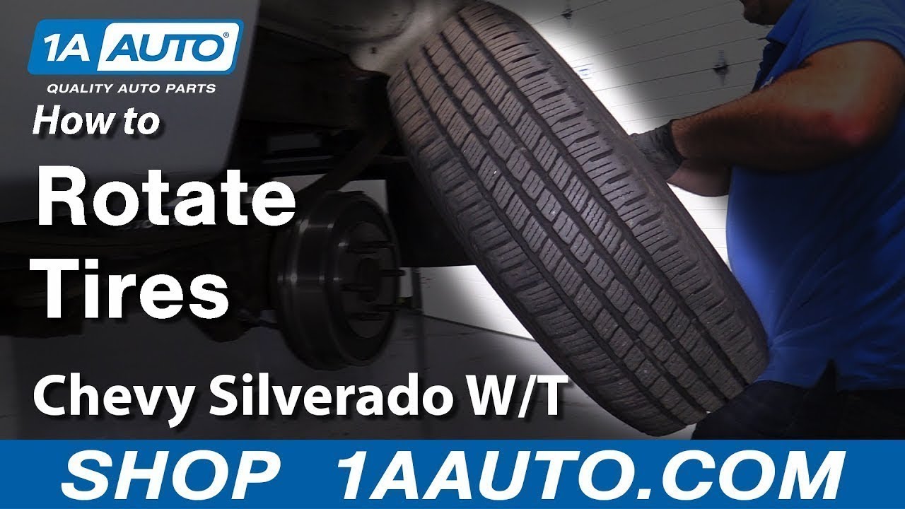 How to Rotate Tires 07-13 Chevy Silverado