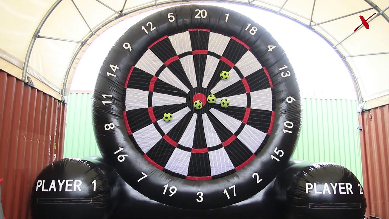 Fußball Dart mieten XXL Dartscheibe by Xtreme Events