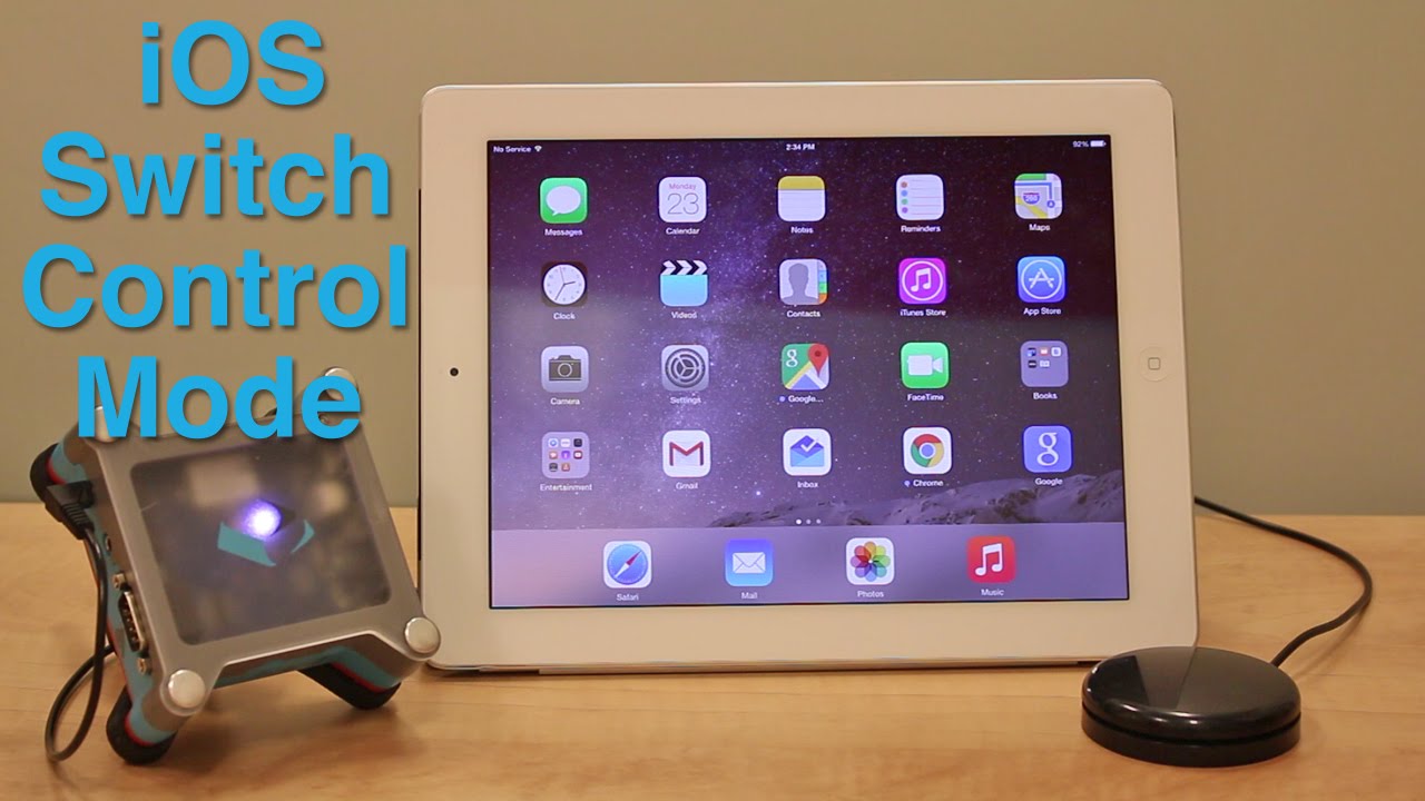 How to set up your device in iOS Switch Control Mode