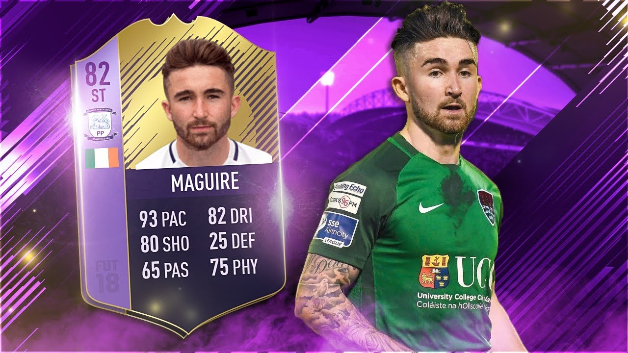 FIFA 18 POTY Maguire Review - Award Winner Sean Maguire Player Review - Fifa 18 Ultimate Team