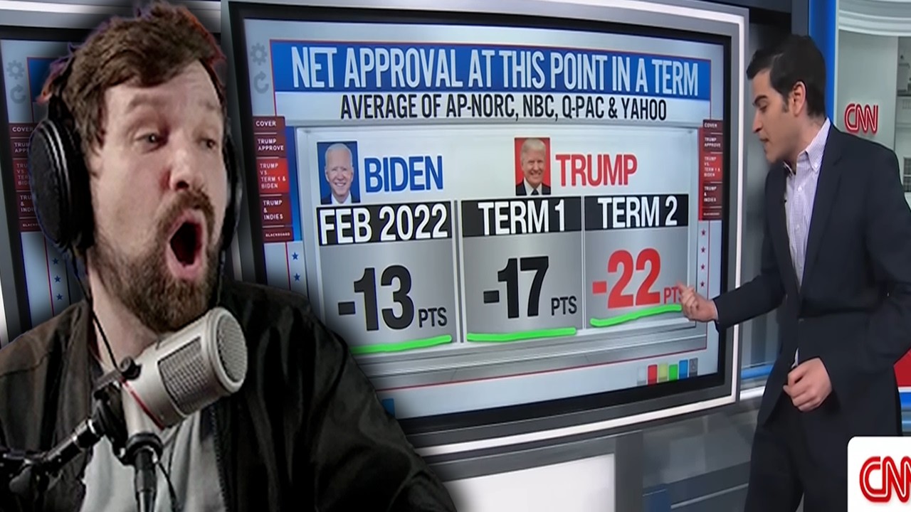 Destiny Reacts to DISASTROUS Trump Polls