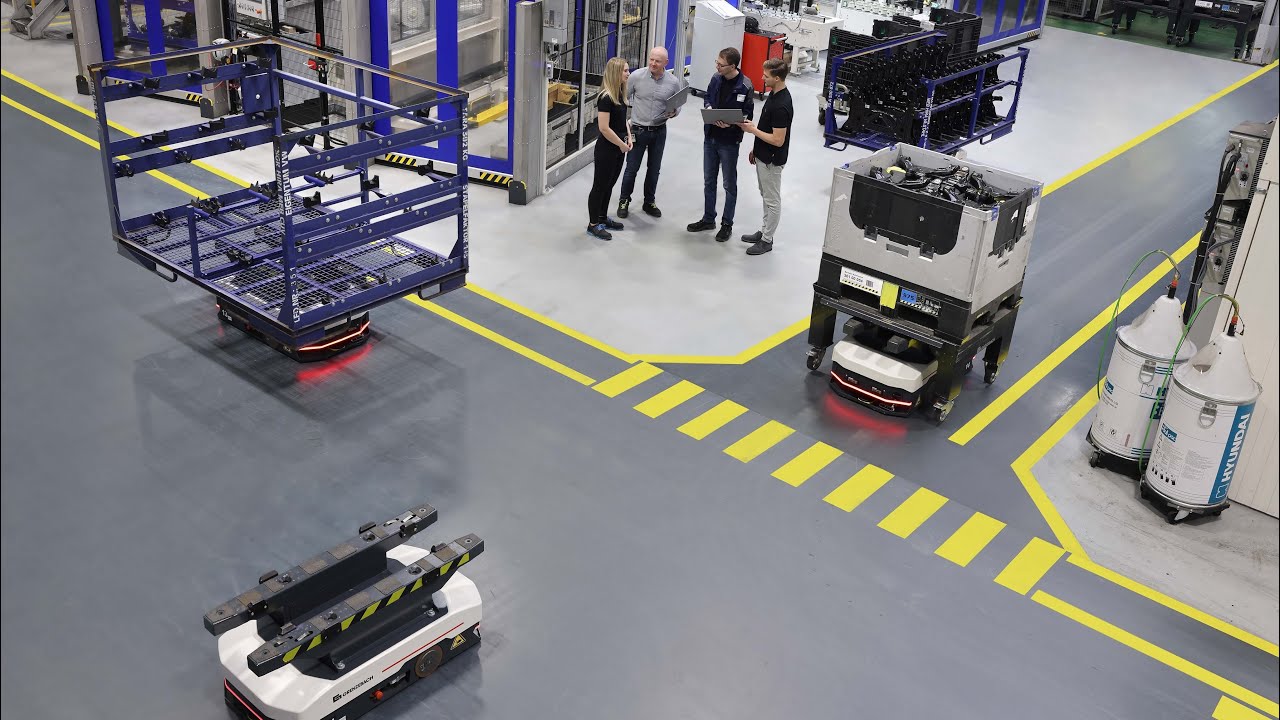 BENTELER erhält individuelles Transportsystem für große Warenträger auf engstem Raum