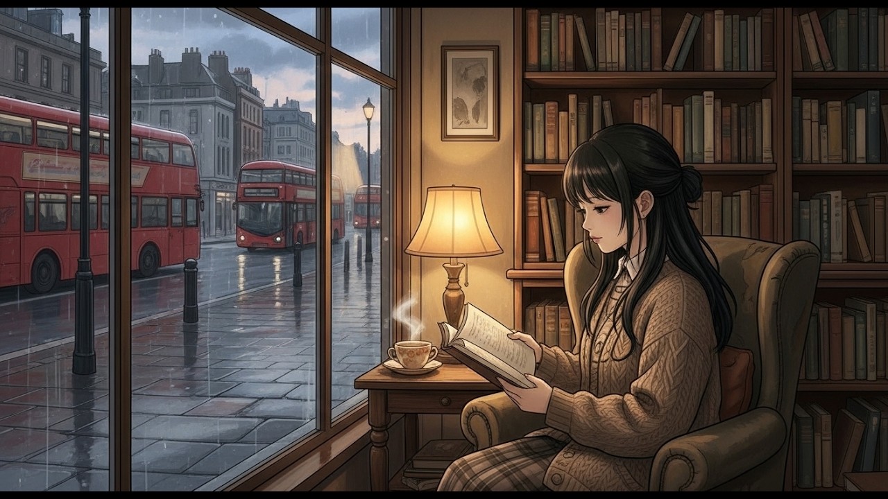 Lofi Jazz Piano ☕ | Reading Music, Study Focus, Calm Instrumental Chill Mix
