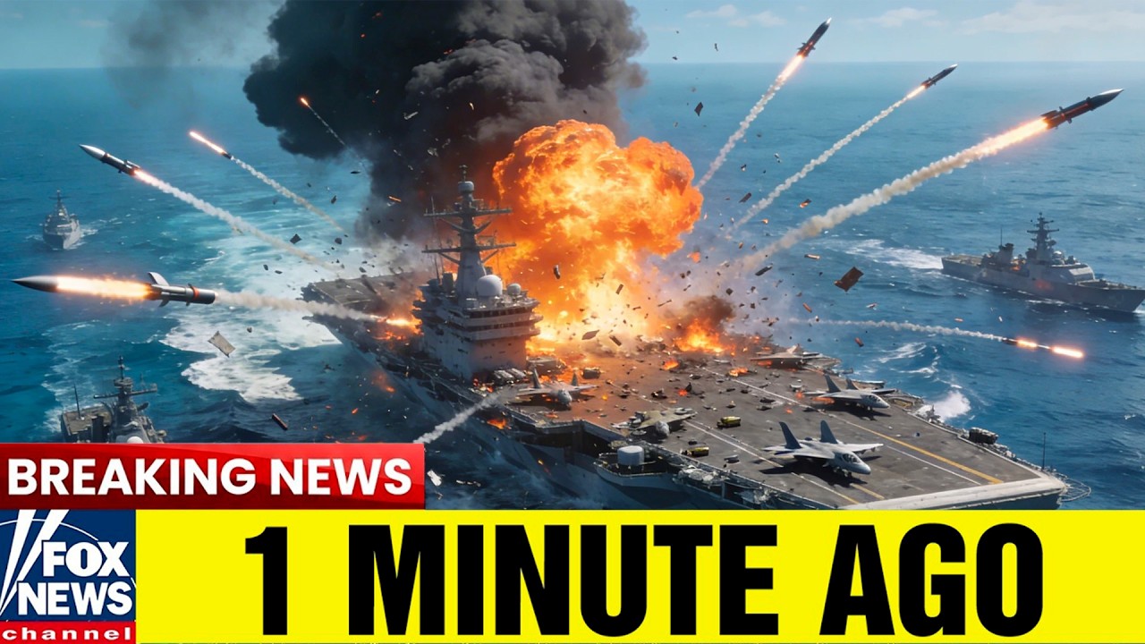 Three Iranian Warships Targeted a U S  Aircraft Carrier with Missiles &mdash; What Happened Next Was Shock