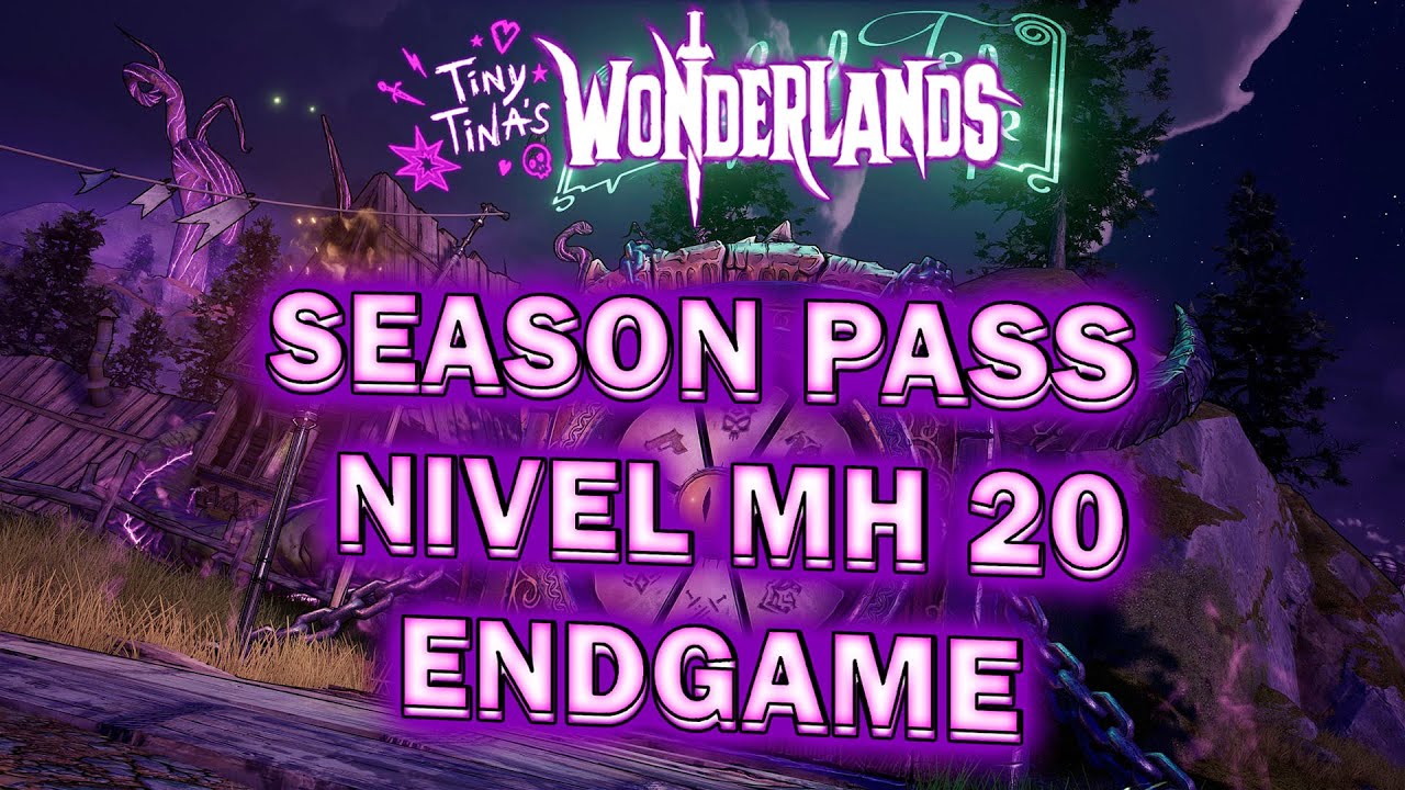 WONDERLANDS - ENDGAME CHAOS LEVEL 20, ITENS CA&Oacute;TICOS, SEASON PASS E MUITO MAIS!!!