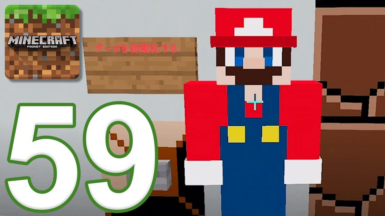 Minecraft Map - Gameplay Walkthrough Part 59 - Super Mario Brothers (iOS, Android)