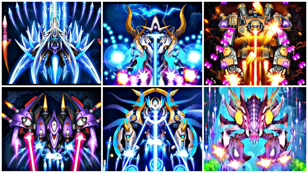 Raiden Fighter - Alien Shooter - Fight All Bosses