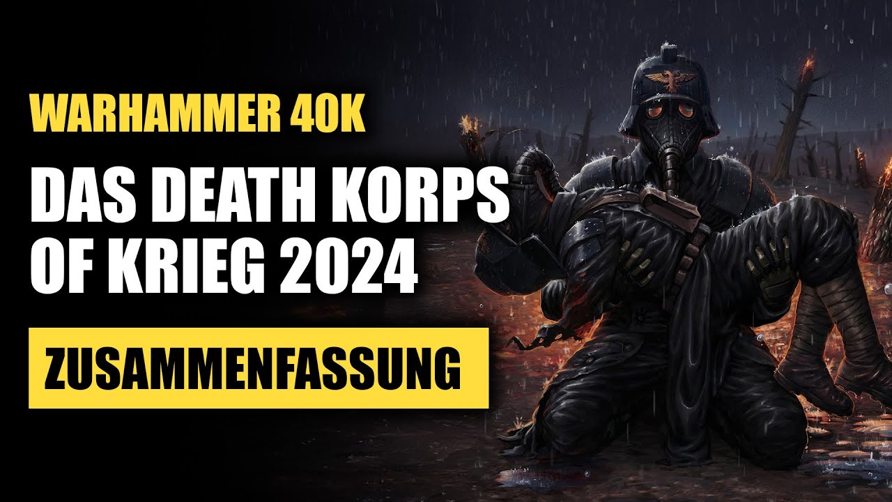Das Death Korps of Krieg | Warhammer 40K Lore auf Deutsch | Jahresrückblick 2024