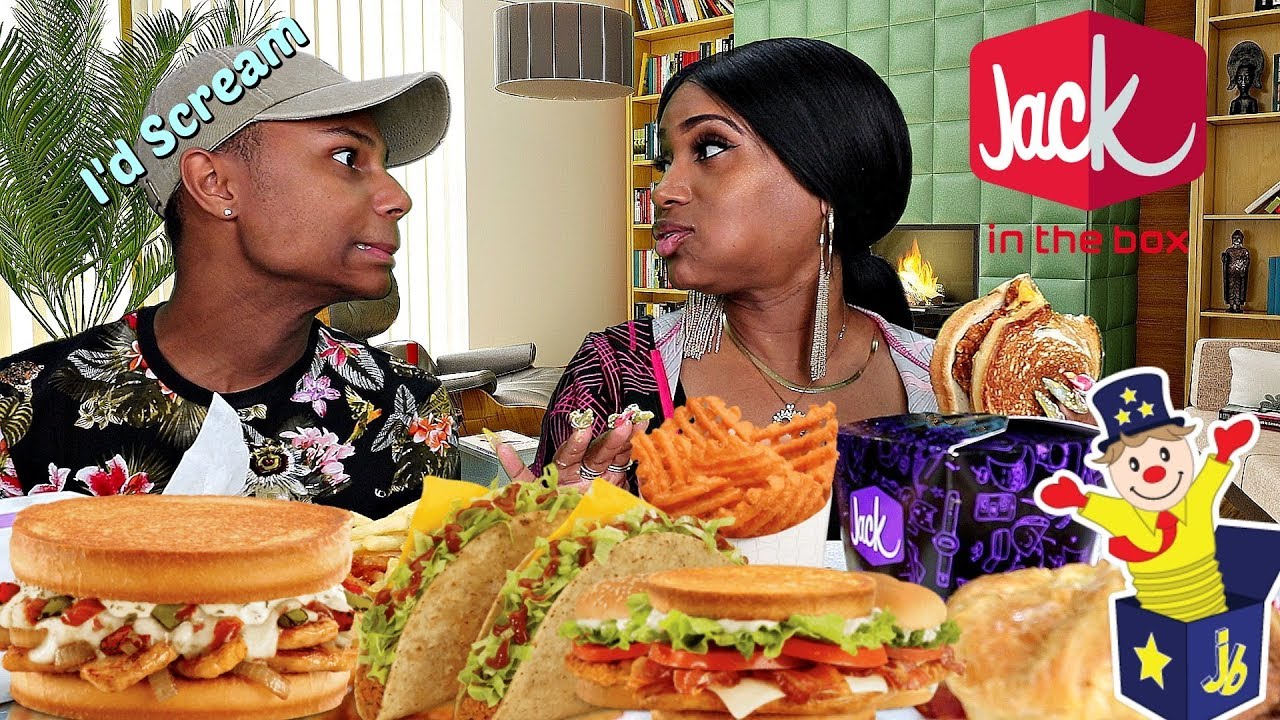 Jack in the Box Mukbang with It'sDarius