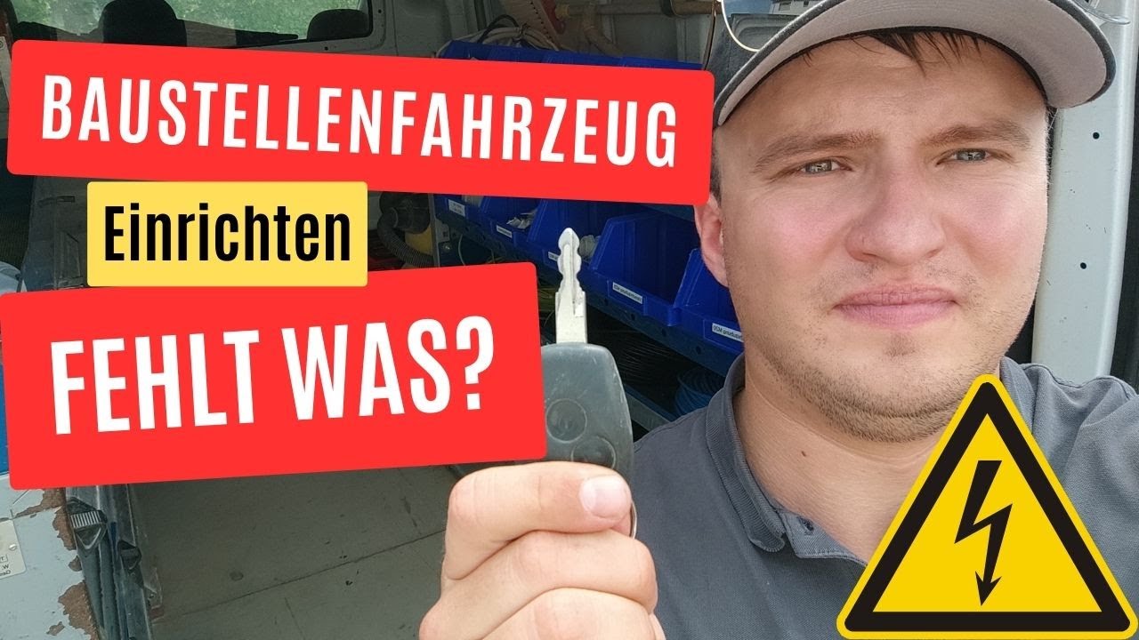 Elektriker Baustellenfahrzeug Einrichtung | bitte um Tipps | Mitarbeiterauto