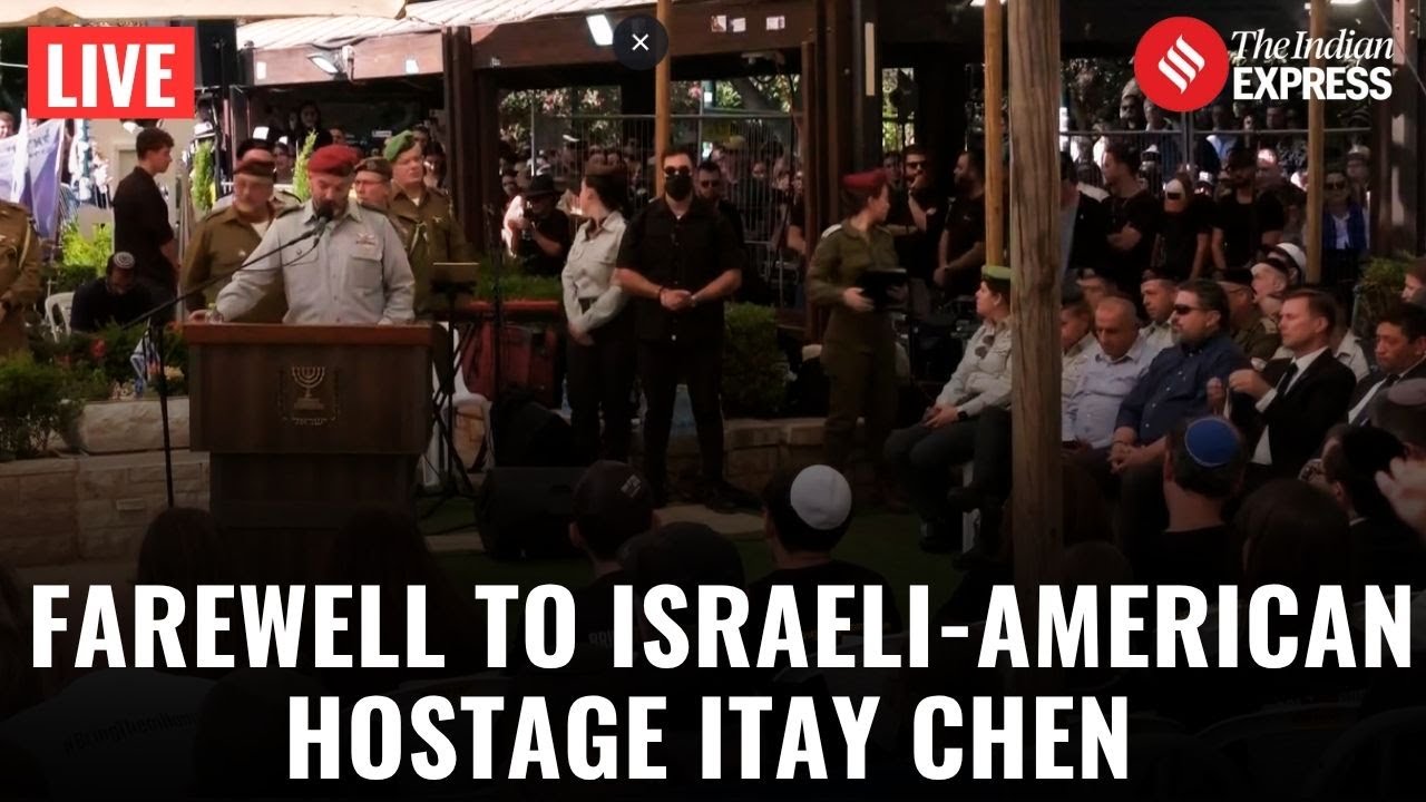 LIVE: Hundreds Gather in Tel Aviv for Funeral of Israeli-American Hostage Itay Chen