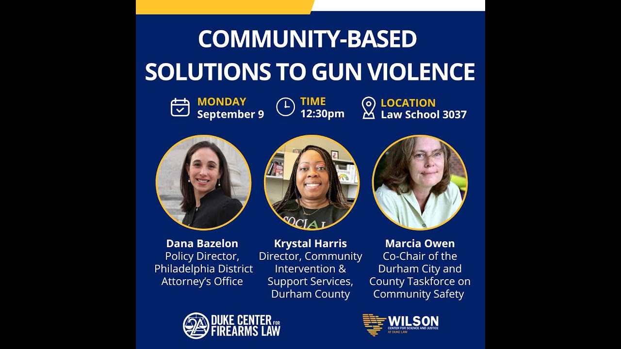 Center for Firearms Law | Community-Based Solutions to Gun Violence