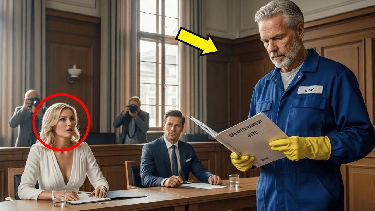 ”JAG KOMMER FÖRSVARA HENNE!”—Vaktmästaren som räddade miljardären när advokaten svek henne i rätten
