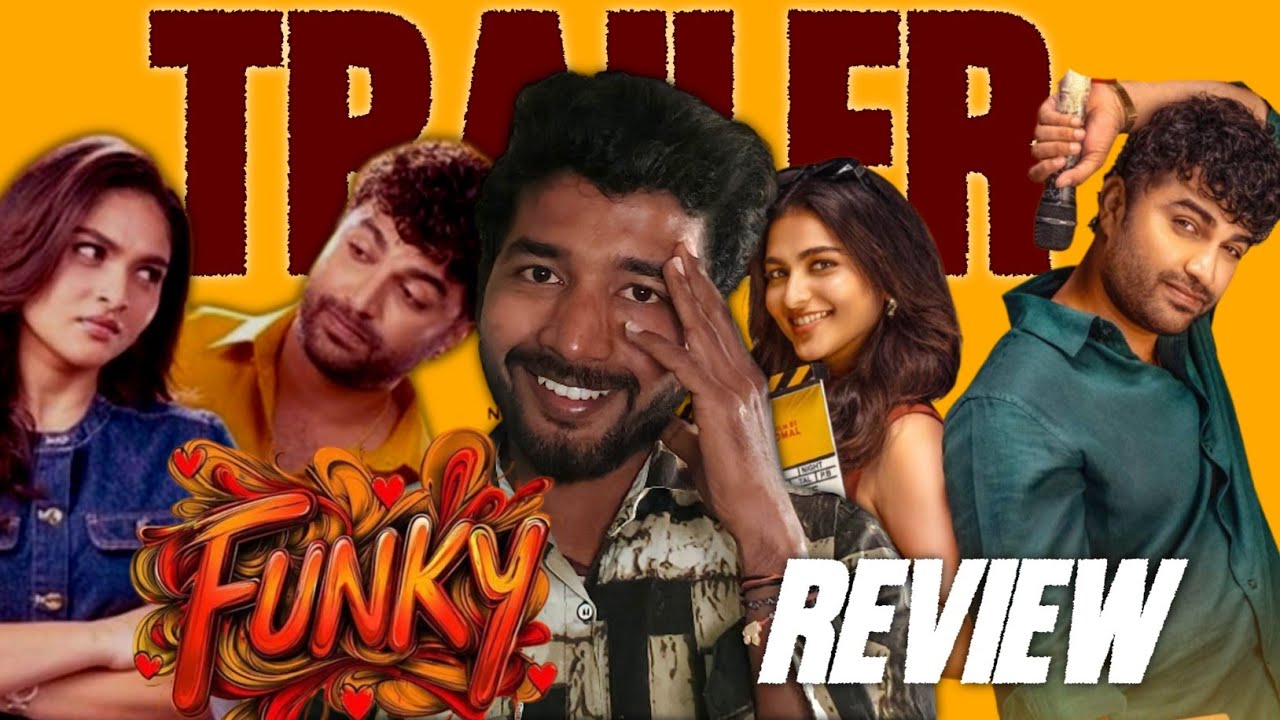 Funky 😂 l Trailer కామెడీ టైమింగ్🤣lTrailer Review l Anudeep l Kayadu lohar l Vishwaksen l Naga vamsi 