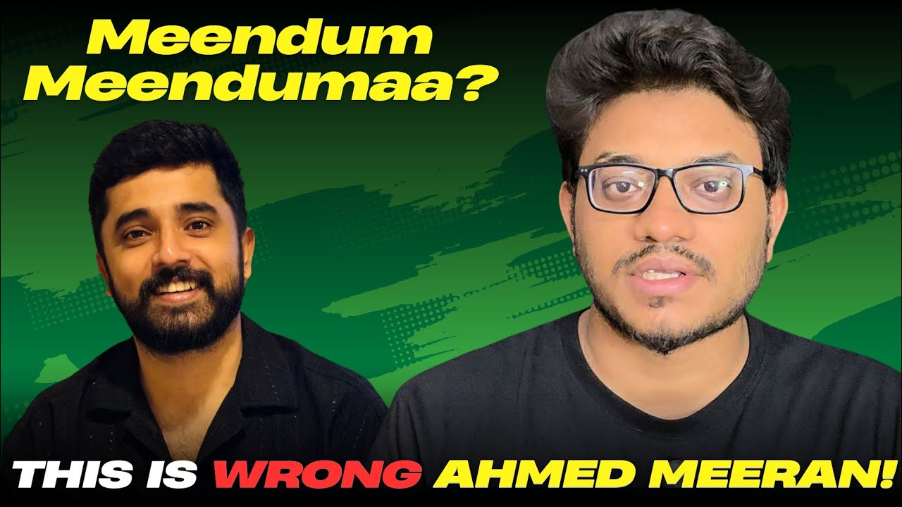 Ippadi pesalama Meeran vro? | Ahmed meeran issue | Karthik Says
