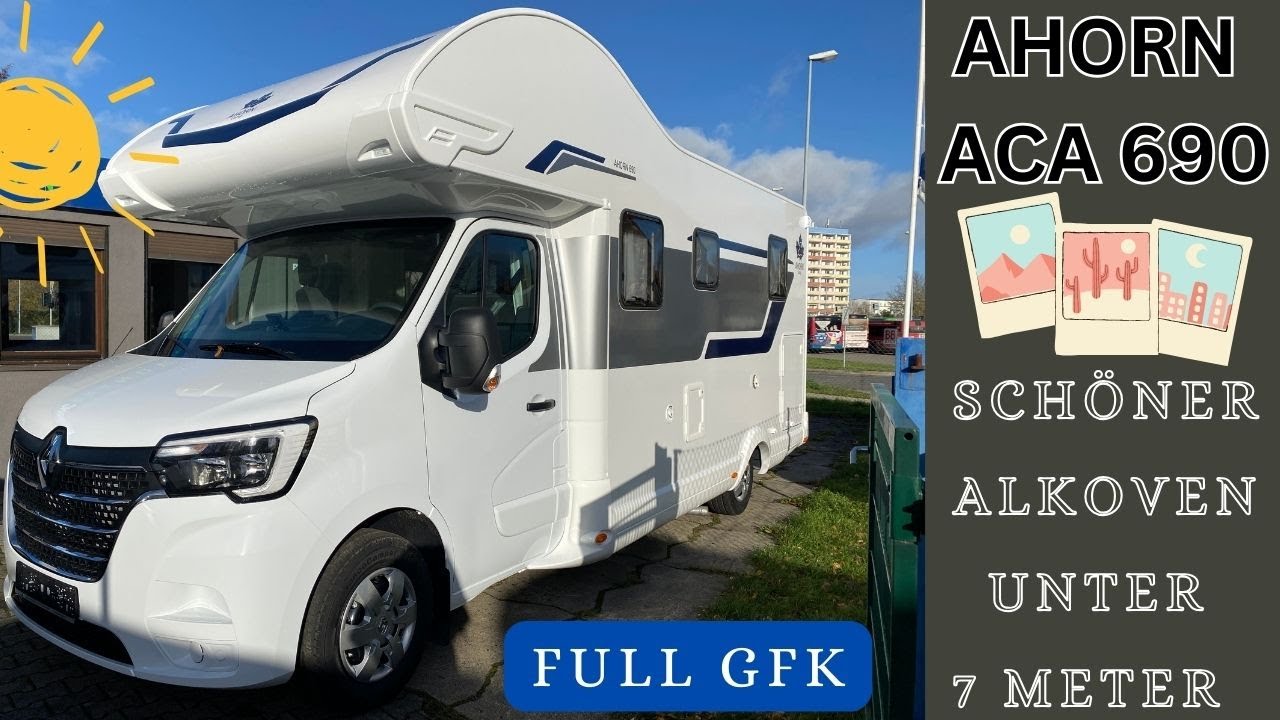 WOHNMOBIL AHORN 690 ACA - TOLLER ALKOVEN ZU EINEM FAIREN PREIS