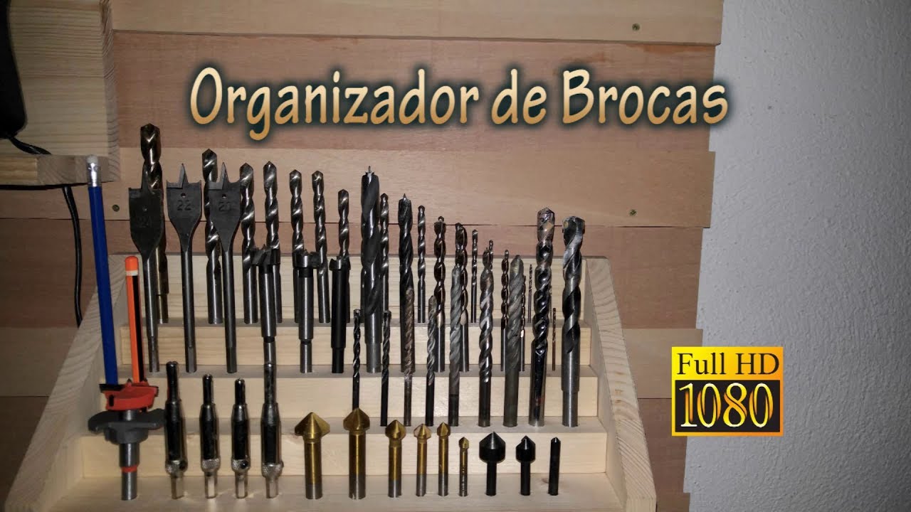 Organizador de Brocas con French Cleat
