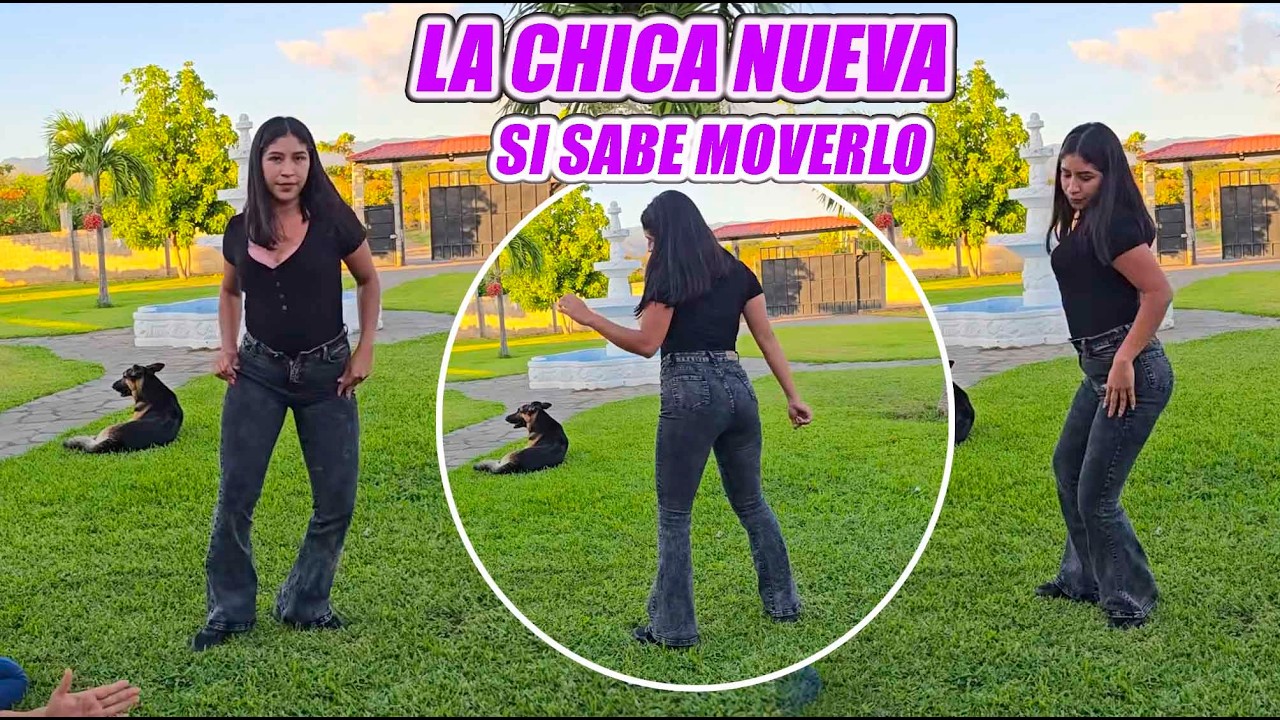 Esmeralda nos dio unos buenos movimientos de caderas.