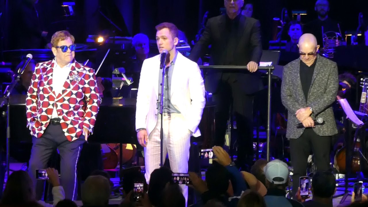 Sir Elton John & Taron Egerton ~ I'm Gonna Love Me Again/Don't Let the Sun~ Greek Theatre ~ 10/17/19