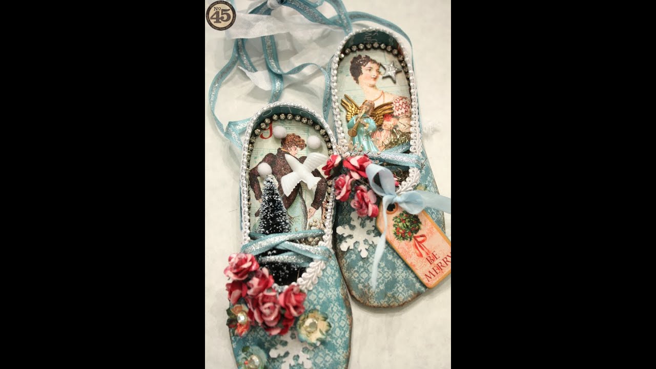 Graphic 45 Paper Slippers