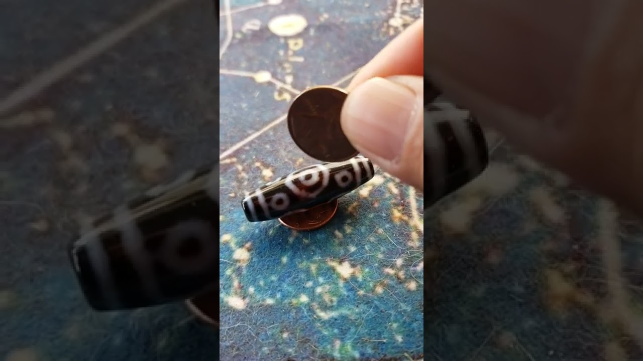 Tibetan Dzi Bead