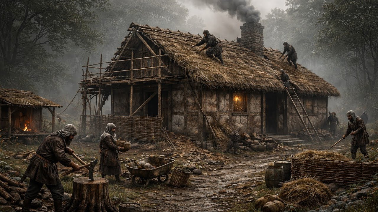 How Medieval People Built and Lived in Cottages