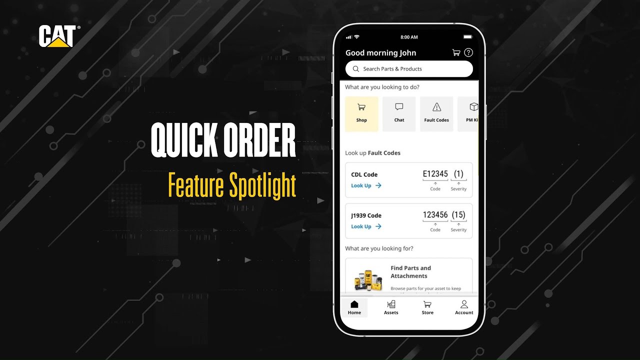 Quick Order Parts in Cat&reg; Central | Feature Spotlight