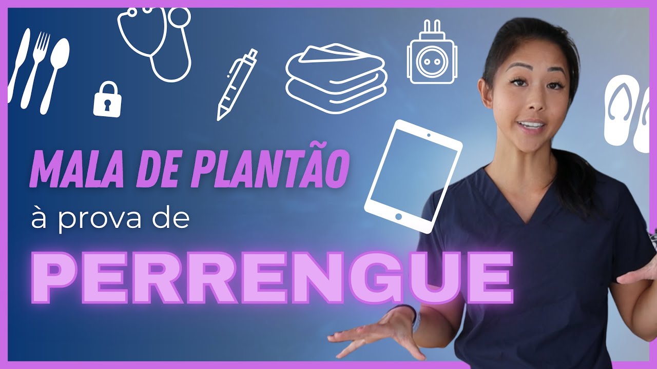 O que levar na mala de plantão de 24h. CHECKLIST COMPLETO para não passar perrengue | Flavia Ju