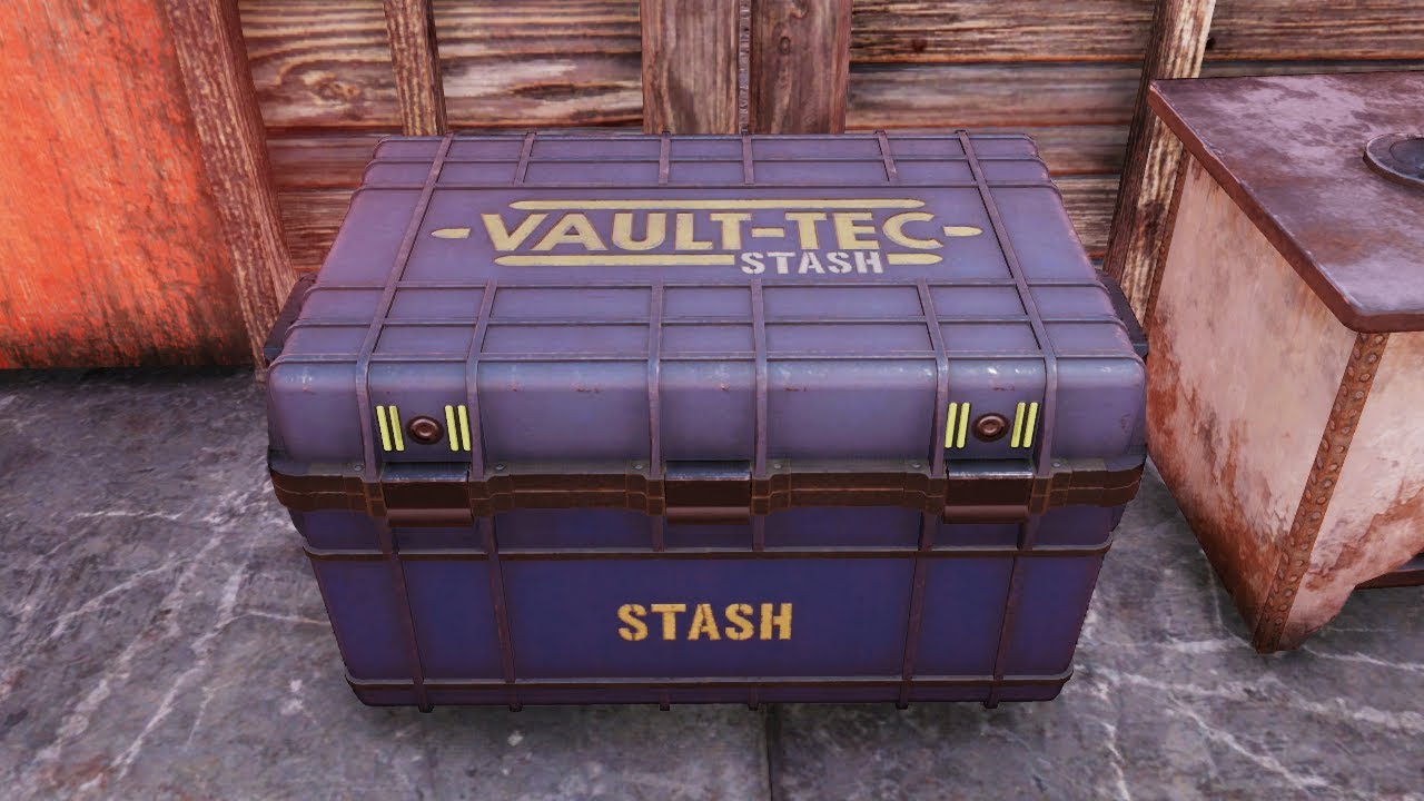 Fallout 76 - How to slash your STASH weight