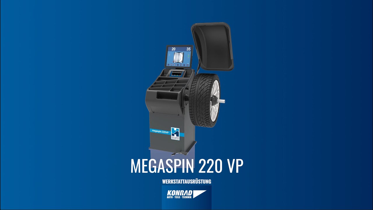 Hofmann Megaplan Megaspin 220VP | Wuchtmaschine PKW