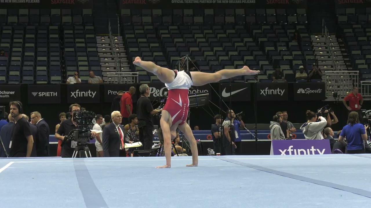 Ethan Cox -  Floor Exercise  - 2025 Xfinity U.S. Championships  - Senior Men Day 1