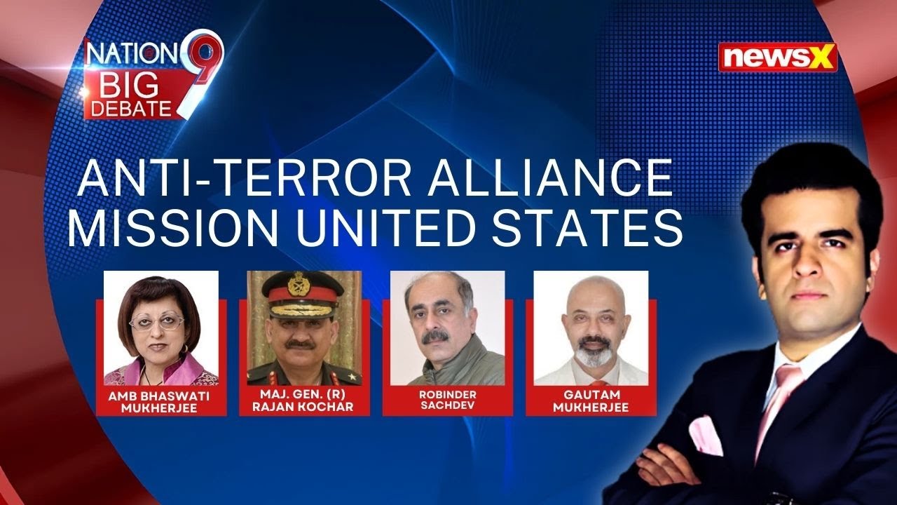 Tharoor's 'Shared Terror Scars' Reminder To U.S | Time America Backs Anti-Terror Alliance? | NewsX