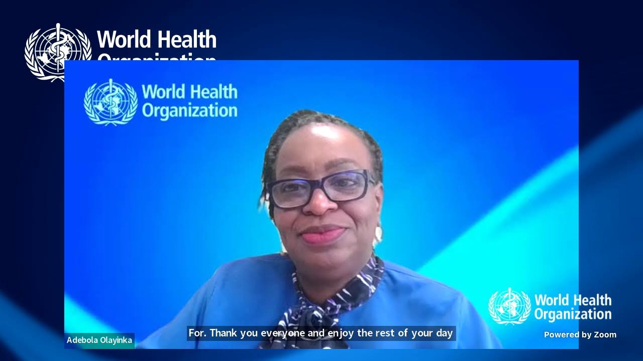 Training Webinar for cholera response and control in the AFRO region